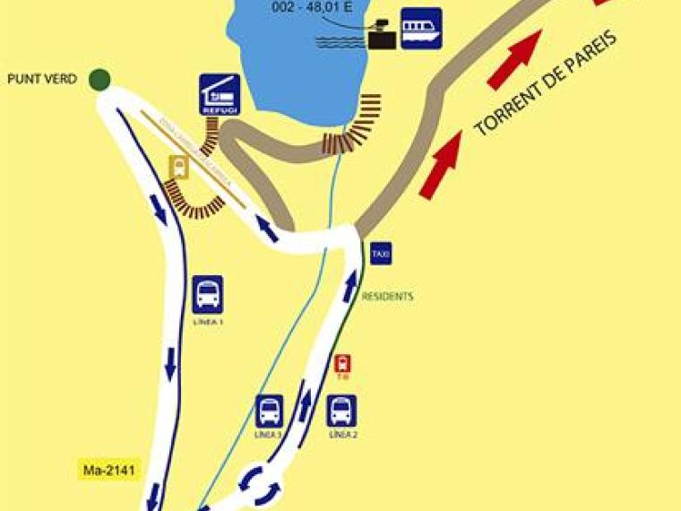 Reserva estacionament Sa Calobra